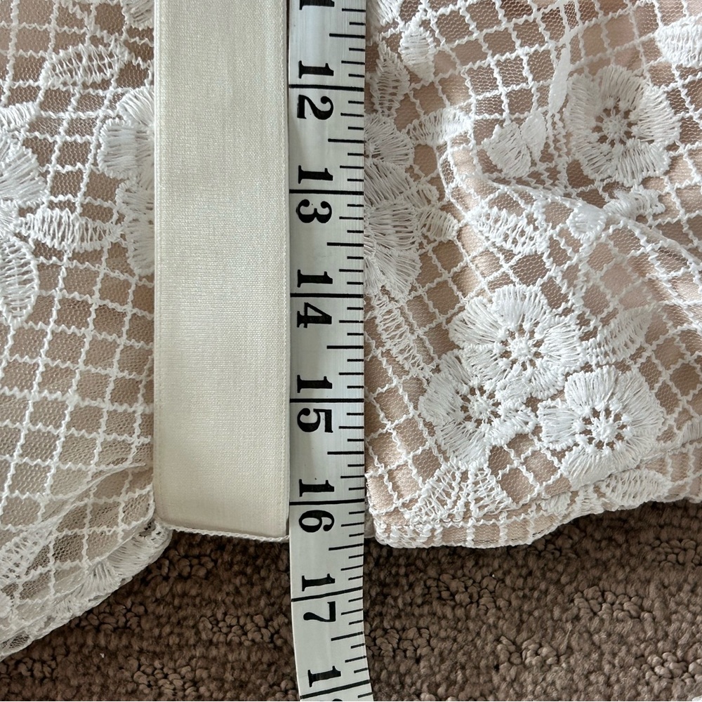 Tadashi Shoji Wedding Dress Size 14 fits like a 12 - Picture 12 of 16